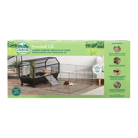 Oxbow Guinea Pig Enriched Habitat & Play Yard 